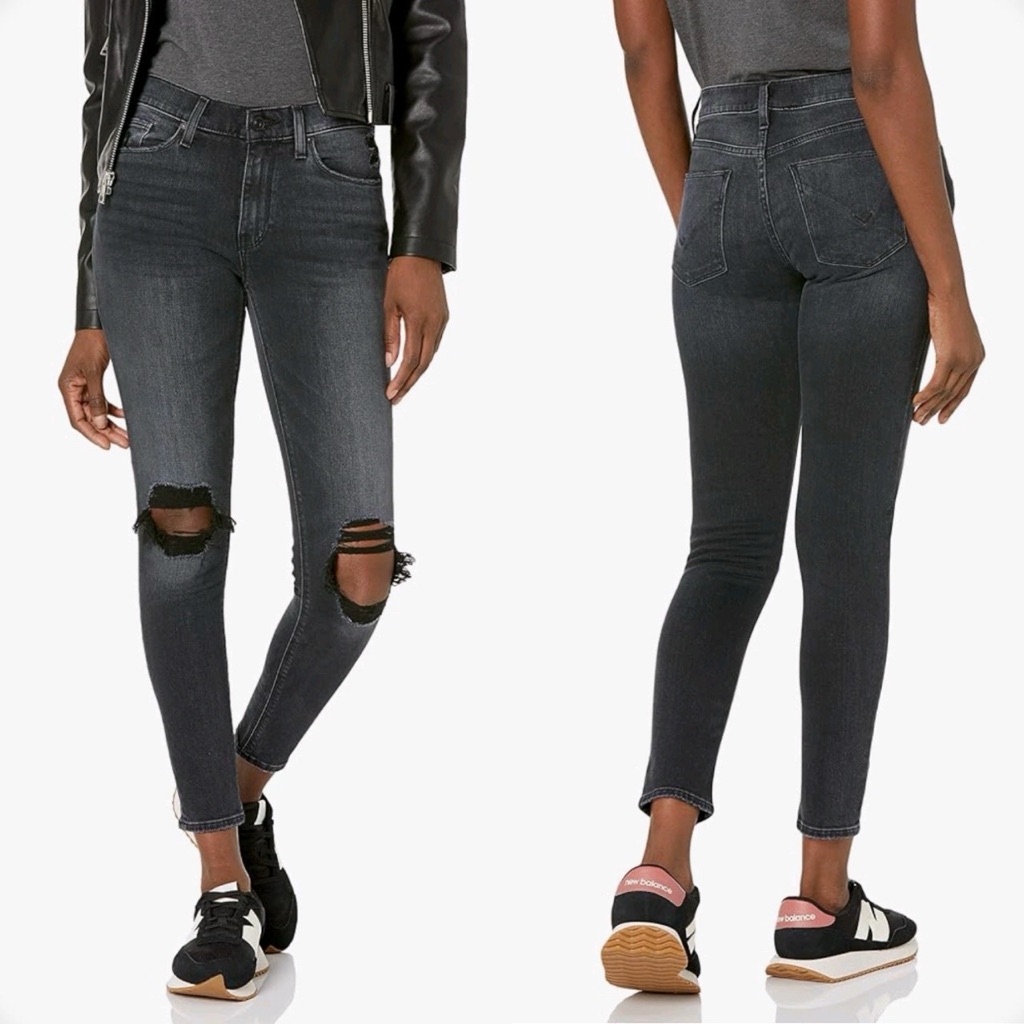 Hudson Nico Mid-Rise Super Skinny Ankle Jeans Women Size 29 #169